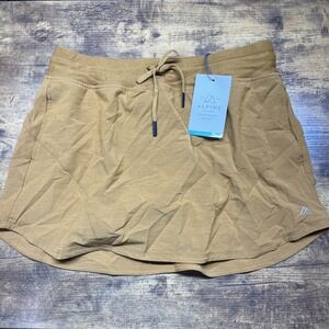 Alpine design women's large water skort Lined bronze topaz High Rise NEW
